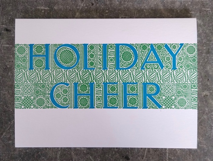 “Holiday Cheer” card