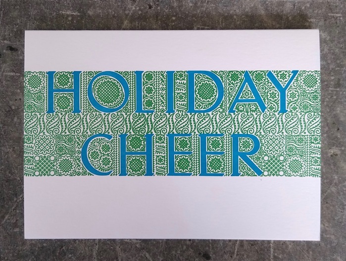 “Holiday Cheer” card