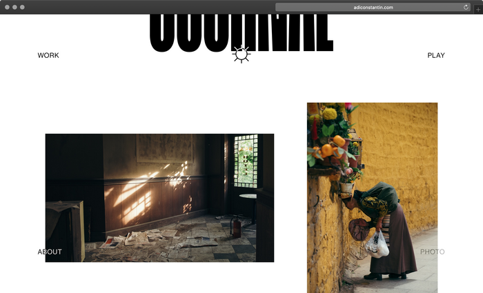 Adi Constantin portfolio website 8