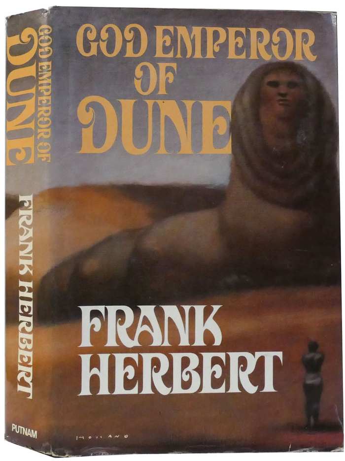 God Emperor of Dune, first US edition by Putnam, 1981. Cover art by . [More info on ISFDB]
