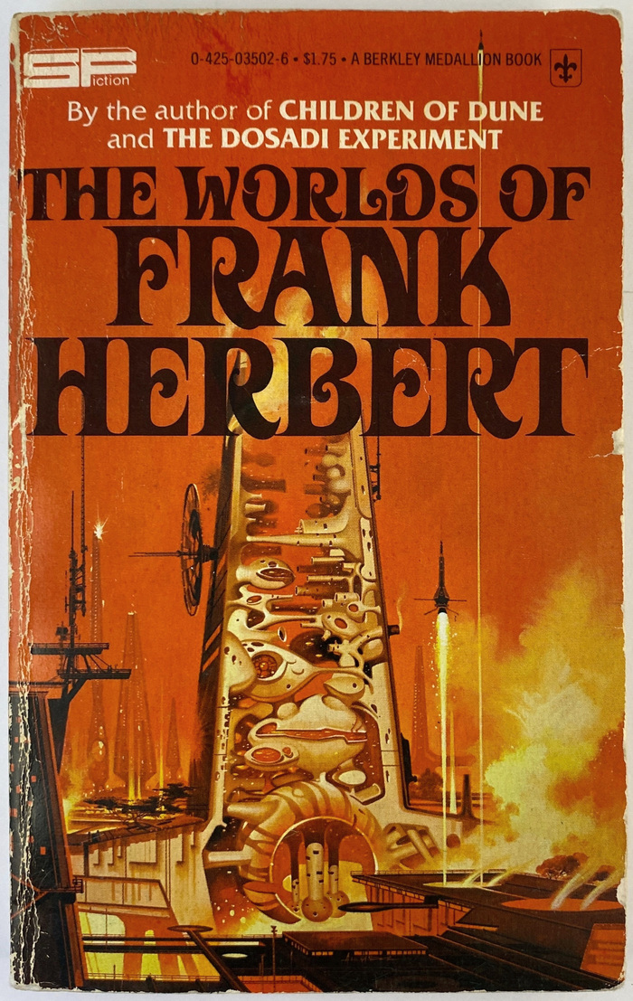 The Worlds of Frank Herbert (1970), Berkley Medallion, 1977. Cover art by . [More info on ISFDB]