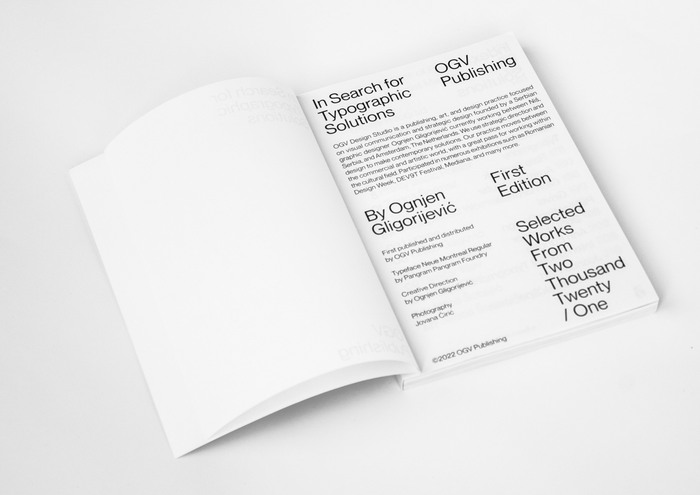 In Search for Typographic Solutions 2