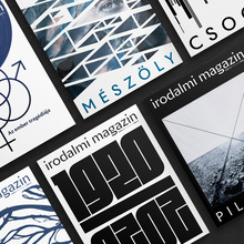 <cite>Irodalmi Magazin</cite> cover and logo redesign