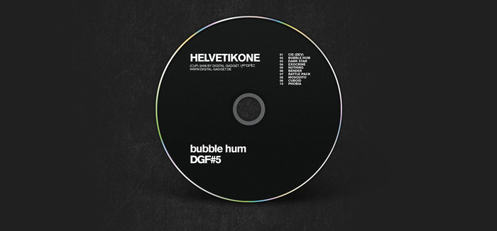 Helvetikone – Bubble Hum album art 4