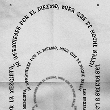 El Diezmo poster series