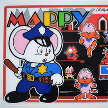 <cite>Mappy</cite> arcade game logo
