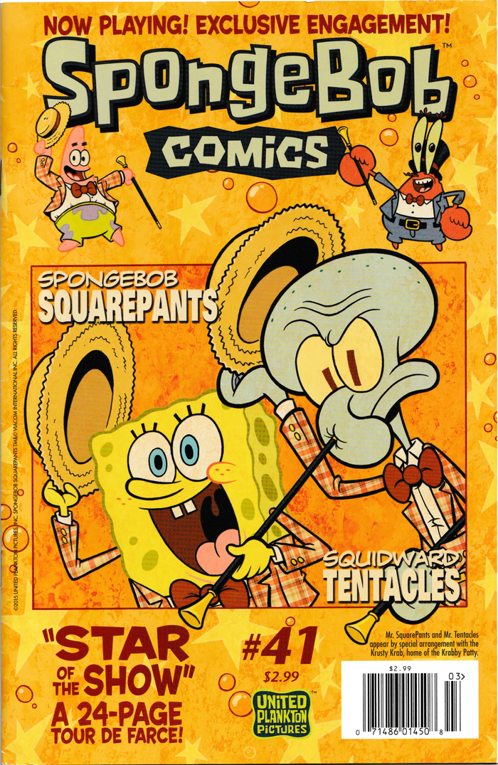 SpongeBob Comics #41 front cover