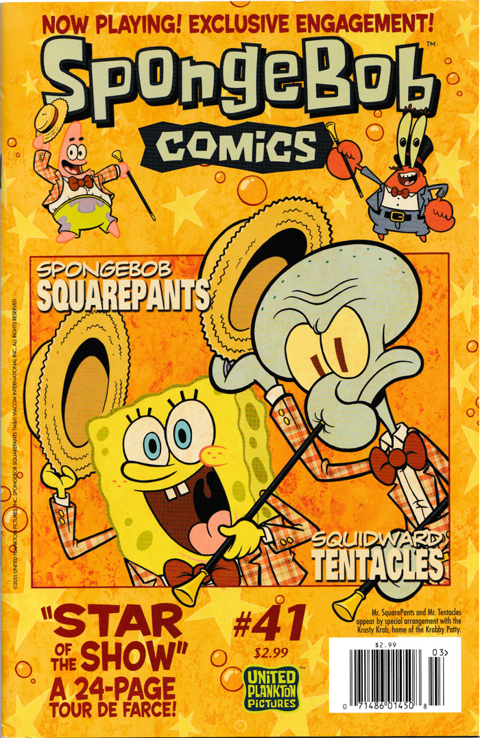 SpongeBob Comics #41 front cover