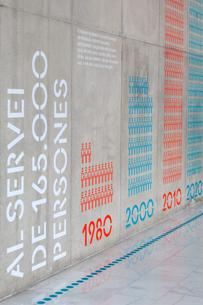 10 years exhibition of the building of Fundació Sanitària Mollet hospital 3