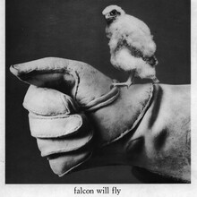 “Falcon will fly” ad by Mergenthaler Linotype (1962)