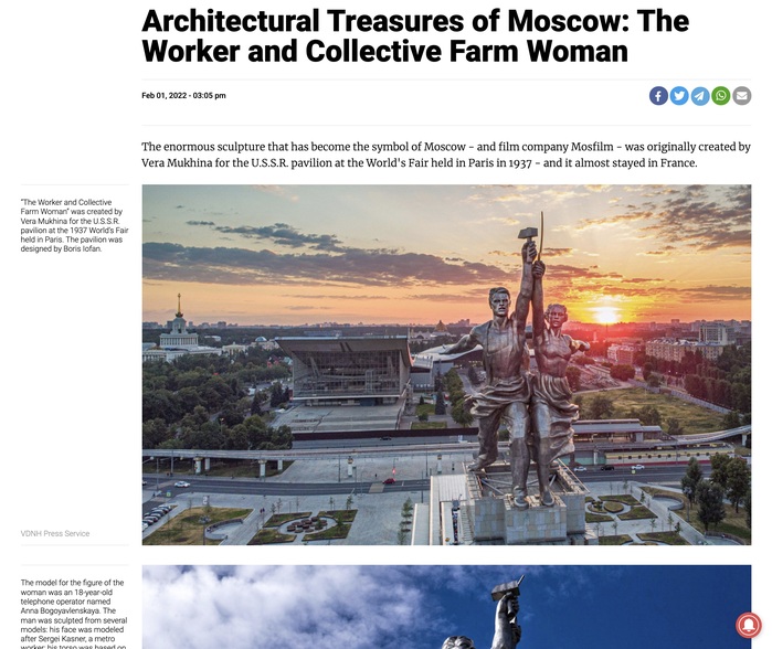 The Moscow Times website 2
