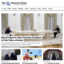 <cite>The Moscow Times</cite> website