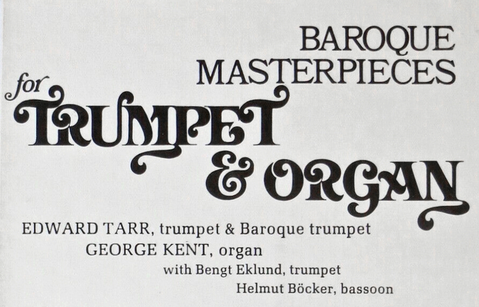 Detail from the back cover, with Davison Art Nouveau and all-caps , both with too tight spacing, as well as .