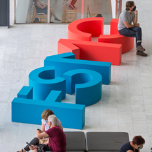 10 years exhibition of the building of Fundació Sanitària Mollet hospital