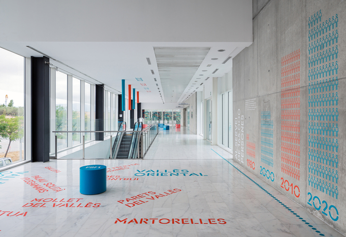 10 years exhibition of the building of Fundació Sanitària Mollet hospital 4