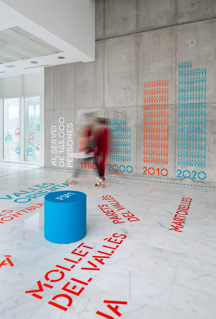 10 years exhibition of the building of Fundació Sanitària Mollet hospital 5