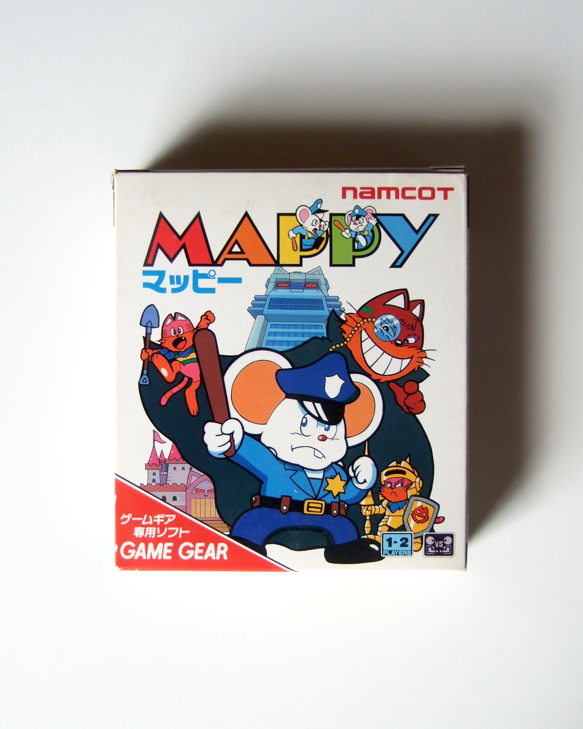 Mappy Arcade Game Logo Fonts In Use