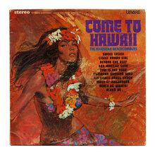 The Hawaiian Beachcombers – <cite>Come to Hawaii</cite> album art