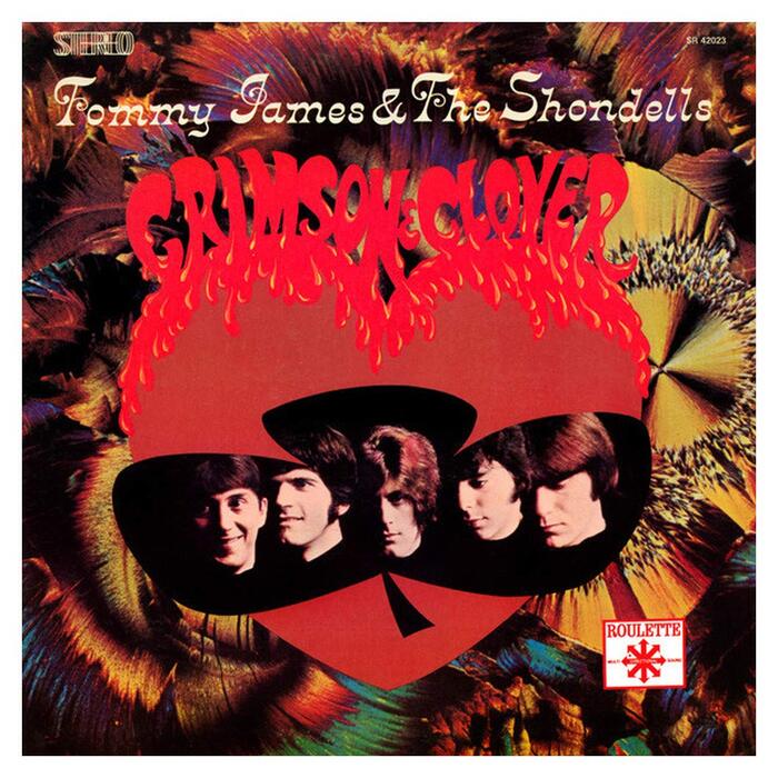 Tommy James &amp; The Shondells – Crimson &amp; Clover album art 1
