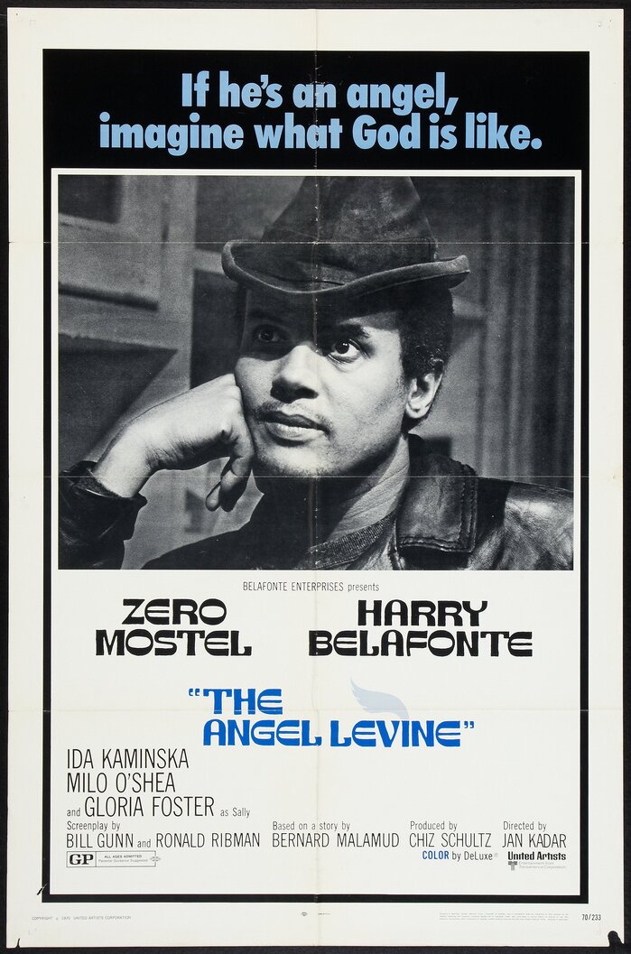 One Sheet poster (27″×41″): “If he’s an angel, imagine what God is like.”