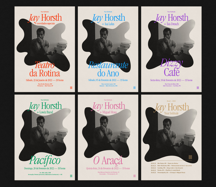 Jay Horsth Solitude Tour posters 4