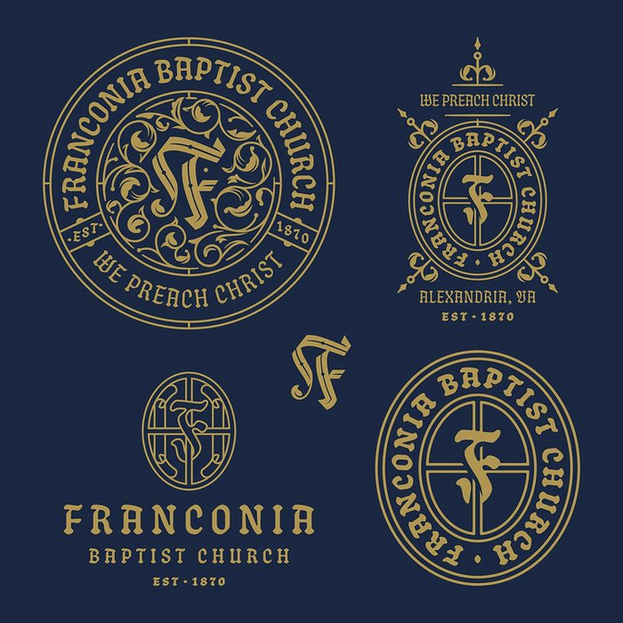 Franconia Baptist Church brand identity 1