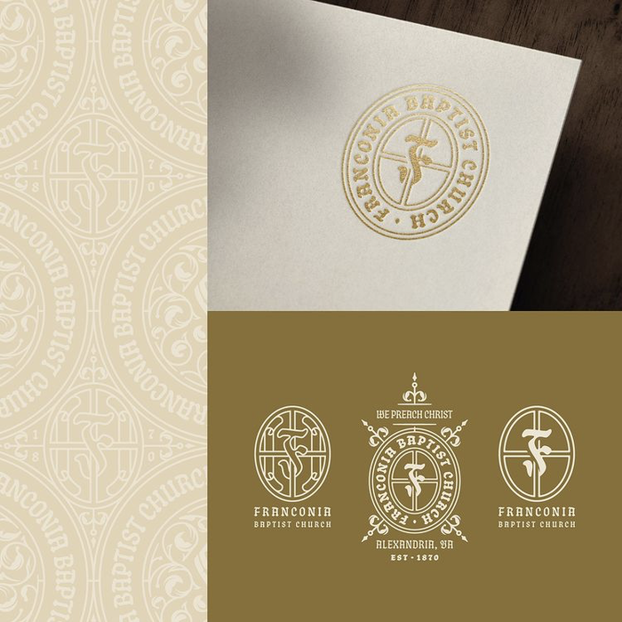 Franconia Baptist Church brand identity 3