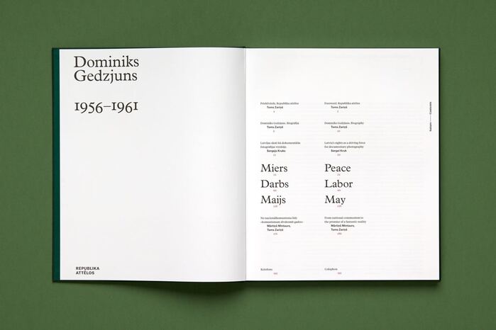 Dominiks Gedzjuns 1956–1961: Republika attēlos 4