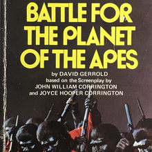 <cite>Battle for the Planet of the Apes</cite> by David Gerrold (Award Books)