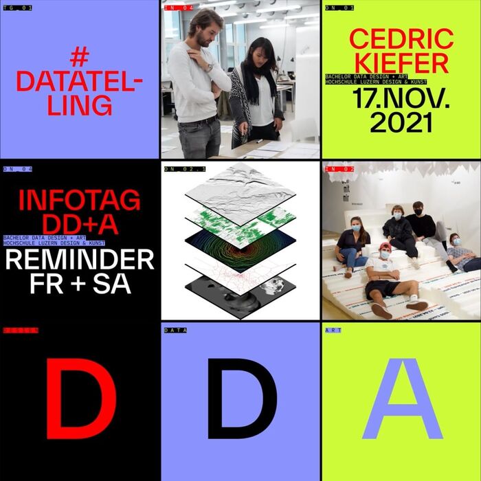 Data Design + Art, HSLU/Lucerne School for Art and Design 7
