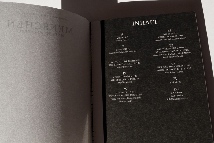 Menschen in Stein gemeisselt exhibition catalog 2