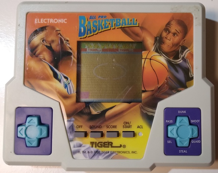 All Pro Basketball game by Tiger Electronics