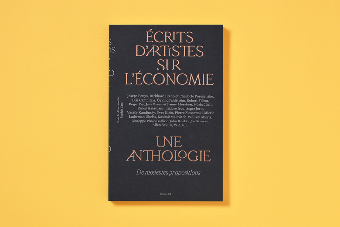 Écrits d’artistes sur l’économie, une anthologie 1