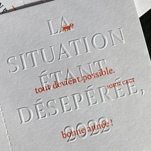 2022 greeting and visiting card