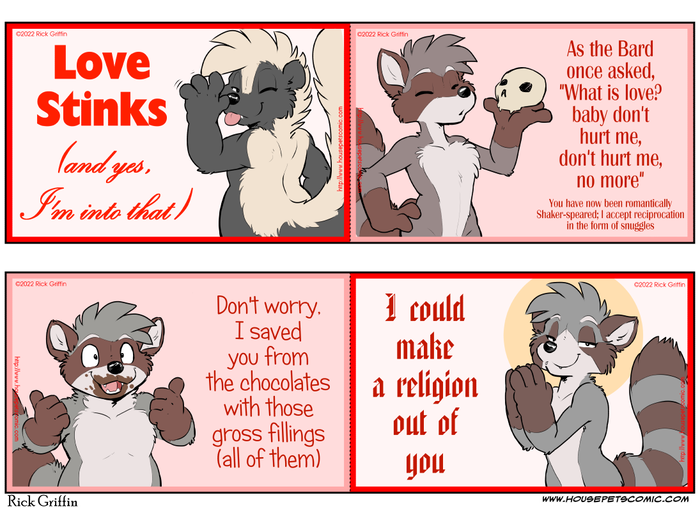 Housepets! – “Trashy Valentines Day Cards”