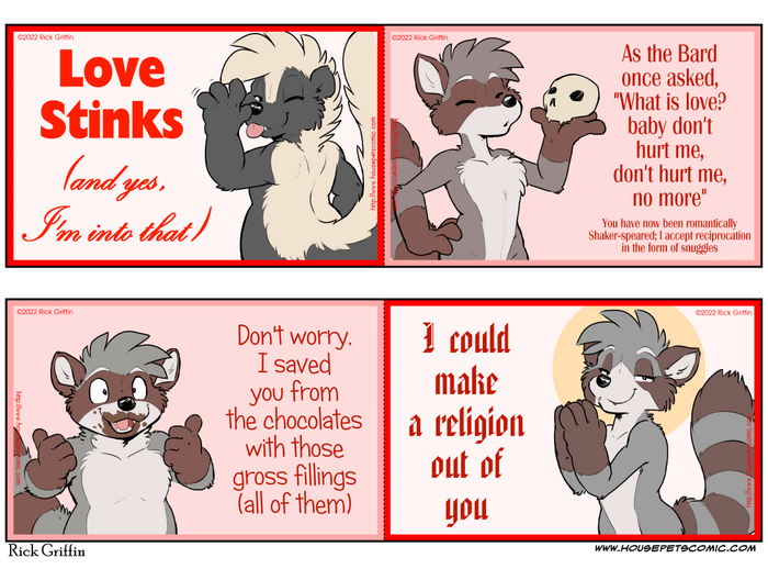 Housepets! – “Trashy Valentines Day Cards”