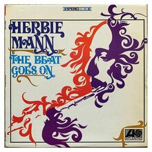 Herbie Mann – <cite>The Beat Goes On</cite> album art