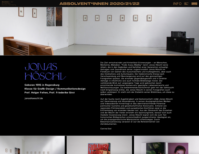 Absolvent*Innen 2020/21/22 exhibition, AdBK Nürnberg 5