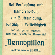 Bennopillen ad