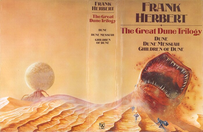 The Great Dune Trilogy by Frank Herbert (Book Club Associates, 1979) 2