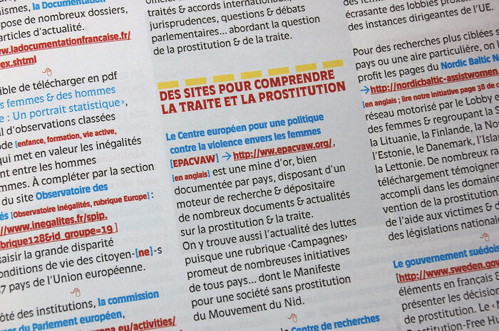 Prostitution et Société magazine, no. 162 8