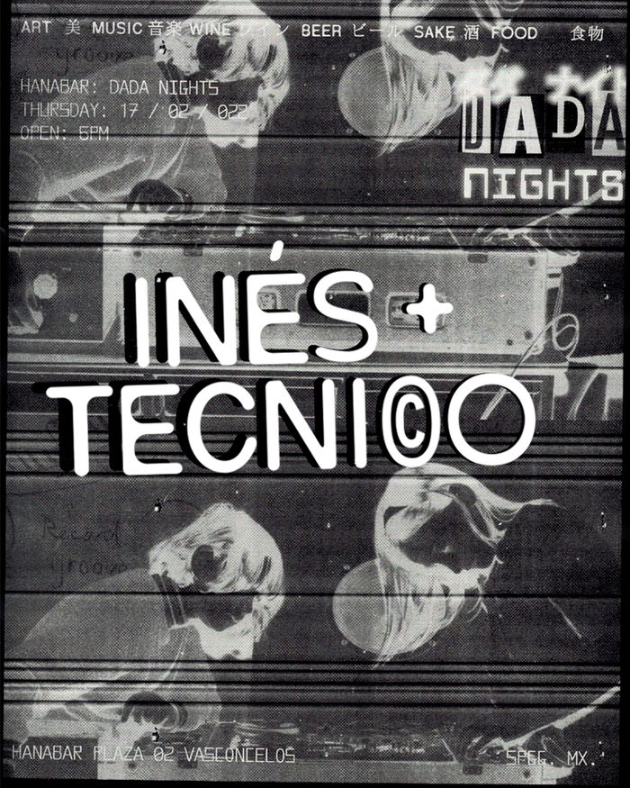 Dada Nights flyers, January/February 2022 2