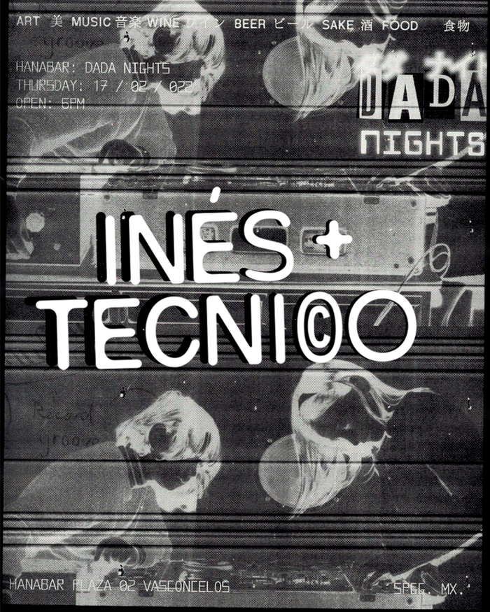 Dada Nights flyers, January/February 2022 2