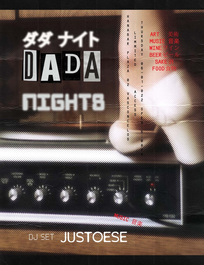 Dada Nights flyers, January/February 2022 5