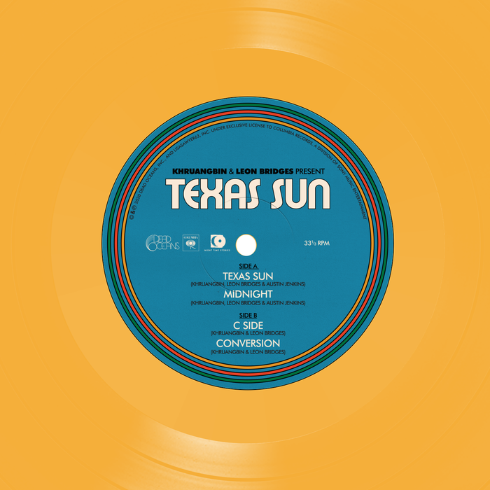 Khruangbin &amp; Leon Bridges – Texas Sun album art 2