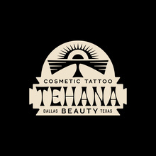 Tehana Beauty visual identity
