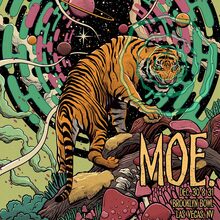 Moe at Brooklyn Bowl concert poster