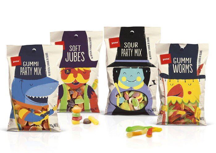 Pams Confectionary packaging 2