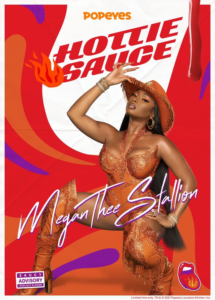 Popeyes × Megan Thee Stallion Hottie Sauce 2