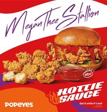 Popeyes × Megan Thee Stallion Hottie Sauce